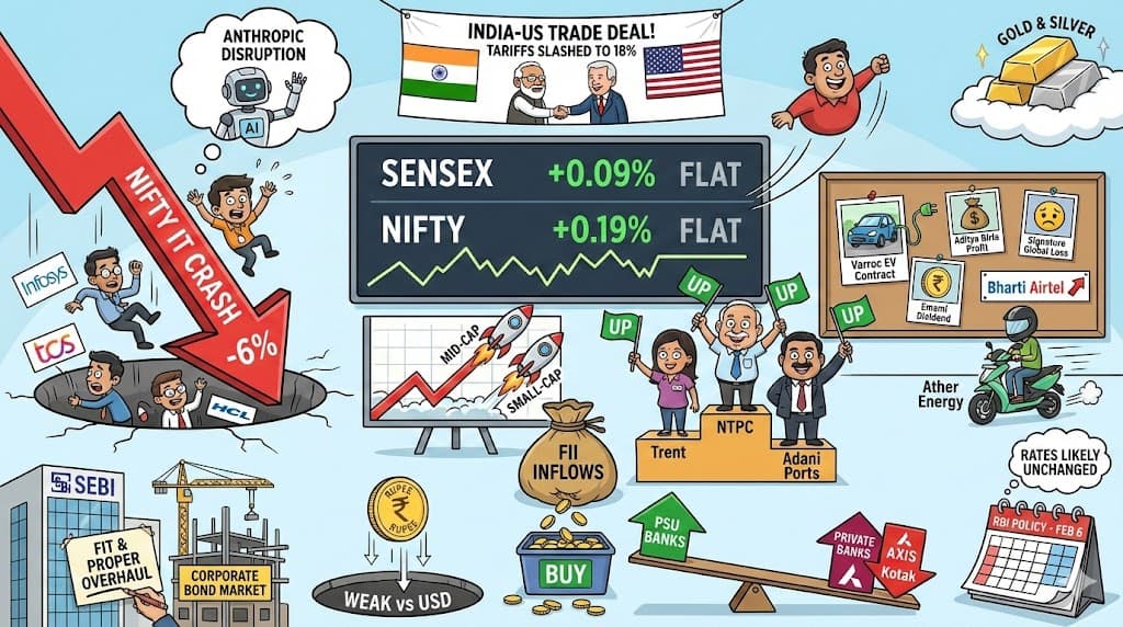 India Market News: Why IT Stocks Crashed Today? (Feb 4, 2026)